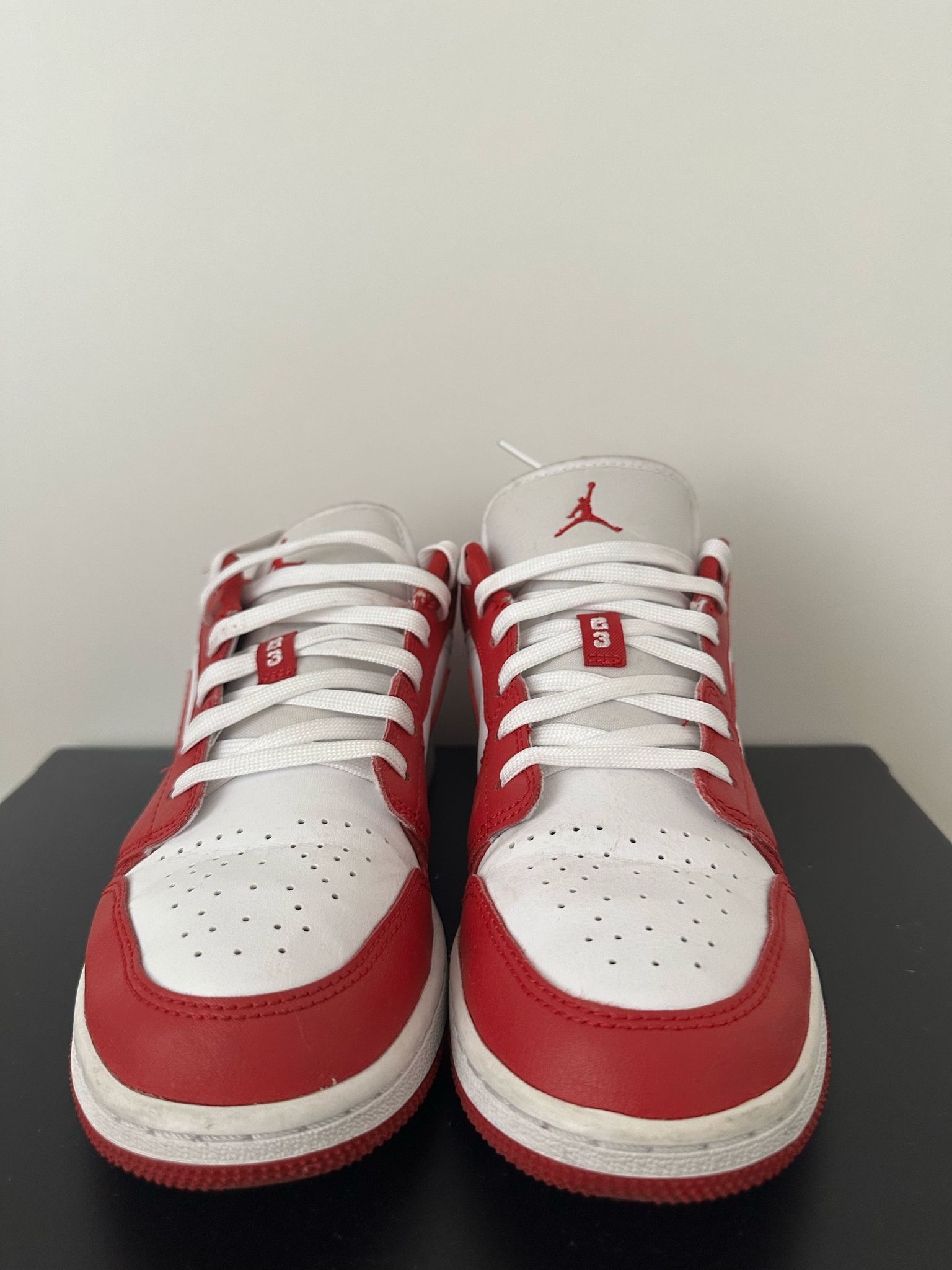 Air Jordan 1 Low - rot/weiss - Gr. 38
