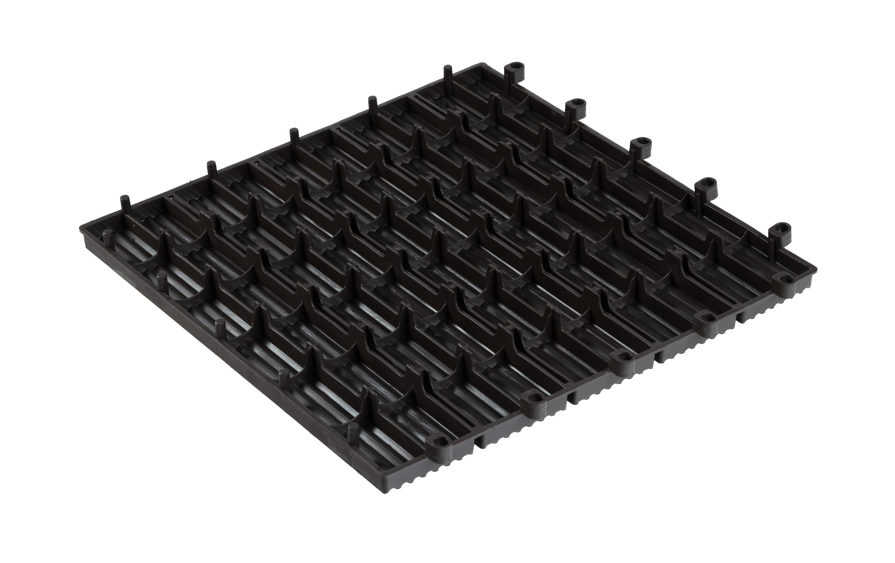 COCON Balkon-& Terrassenplatten Braun, 30 x 30 cm, 6 Stück