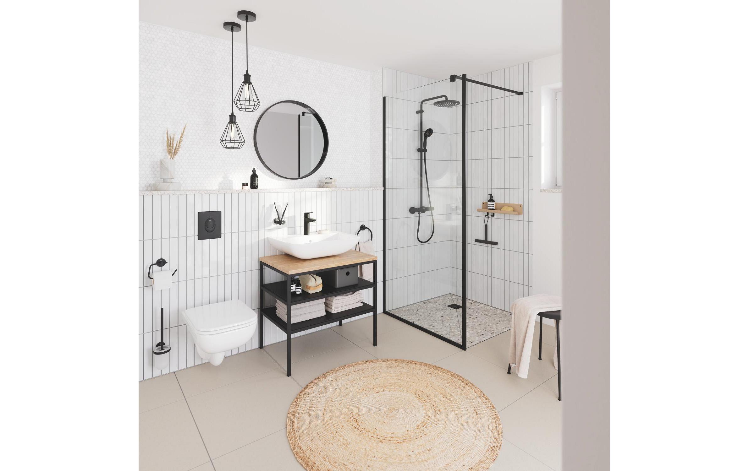 GROHE Toilettenpapierhalter Start Mattschwarz