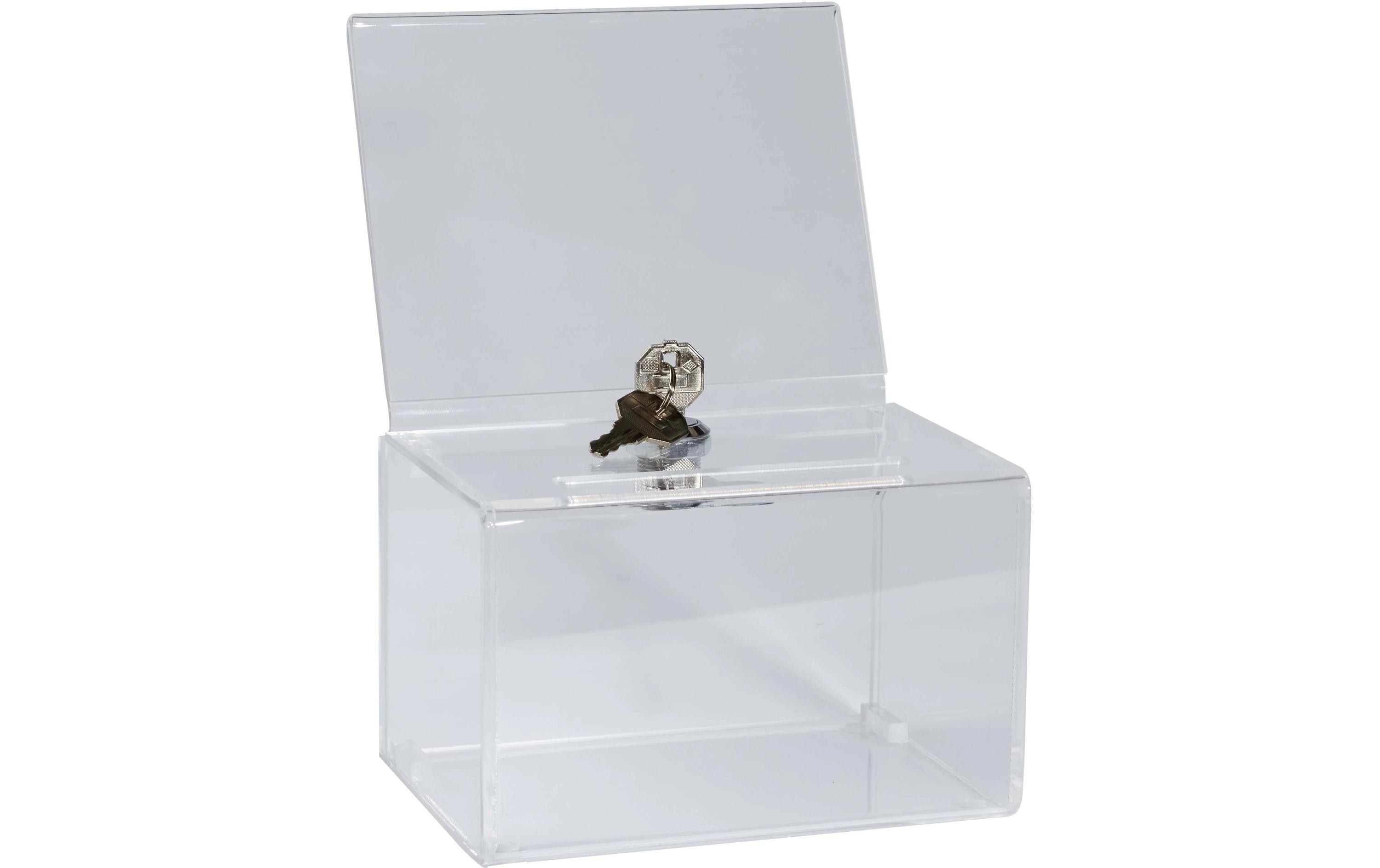 Exacompta Einwurfbox mit Kopfblende A6