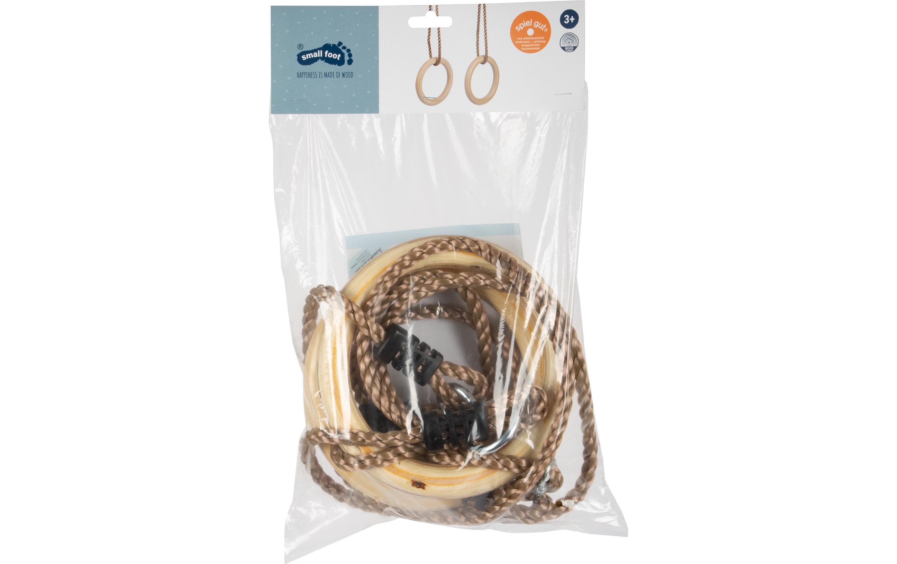 small foot Turnringe Holz