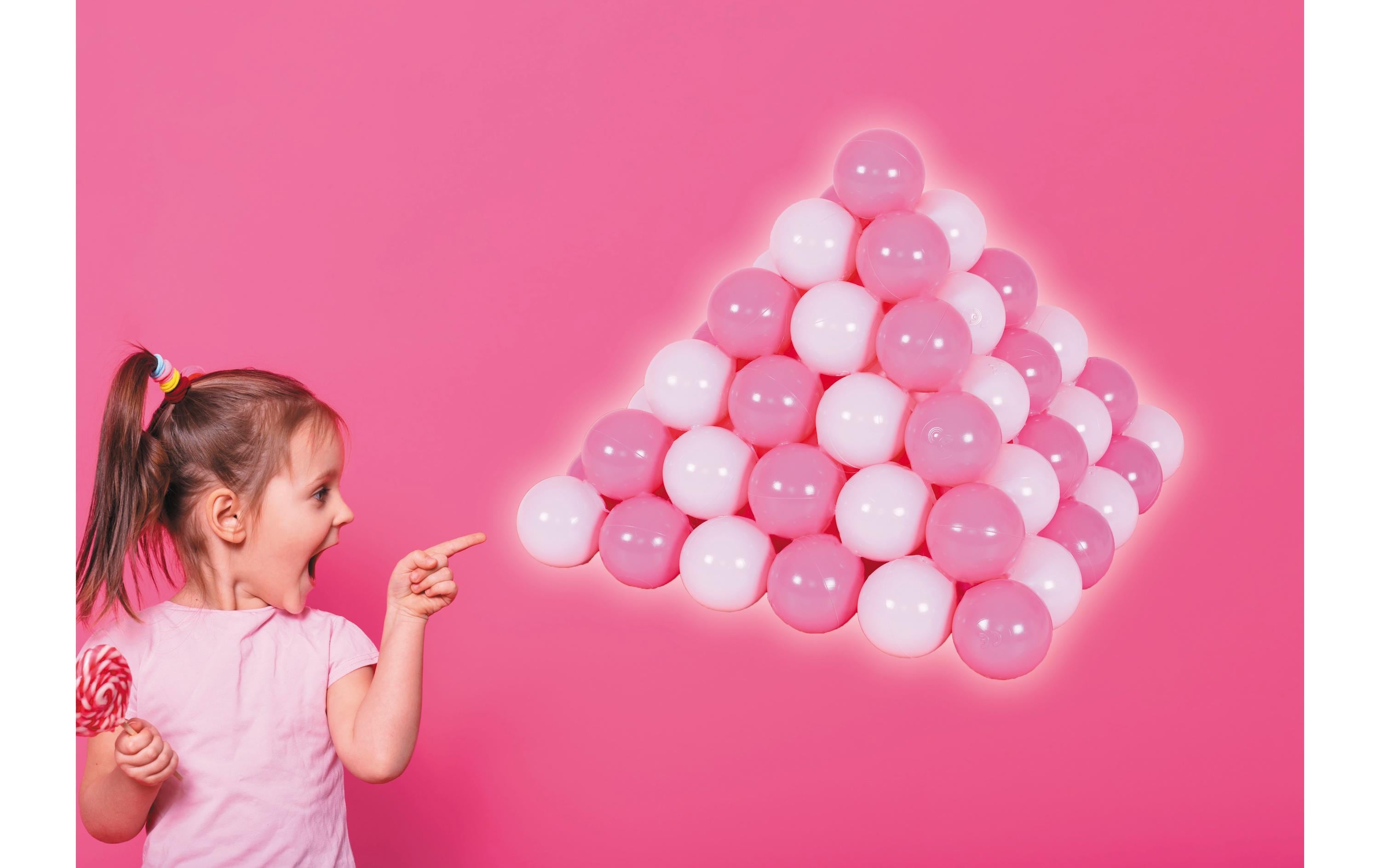 Knorrtoys Bälle Pink 100 Stück