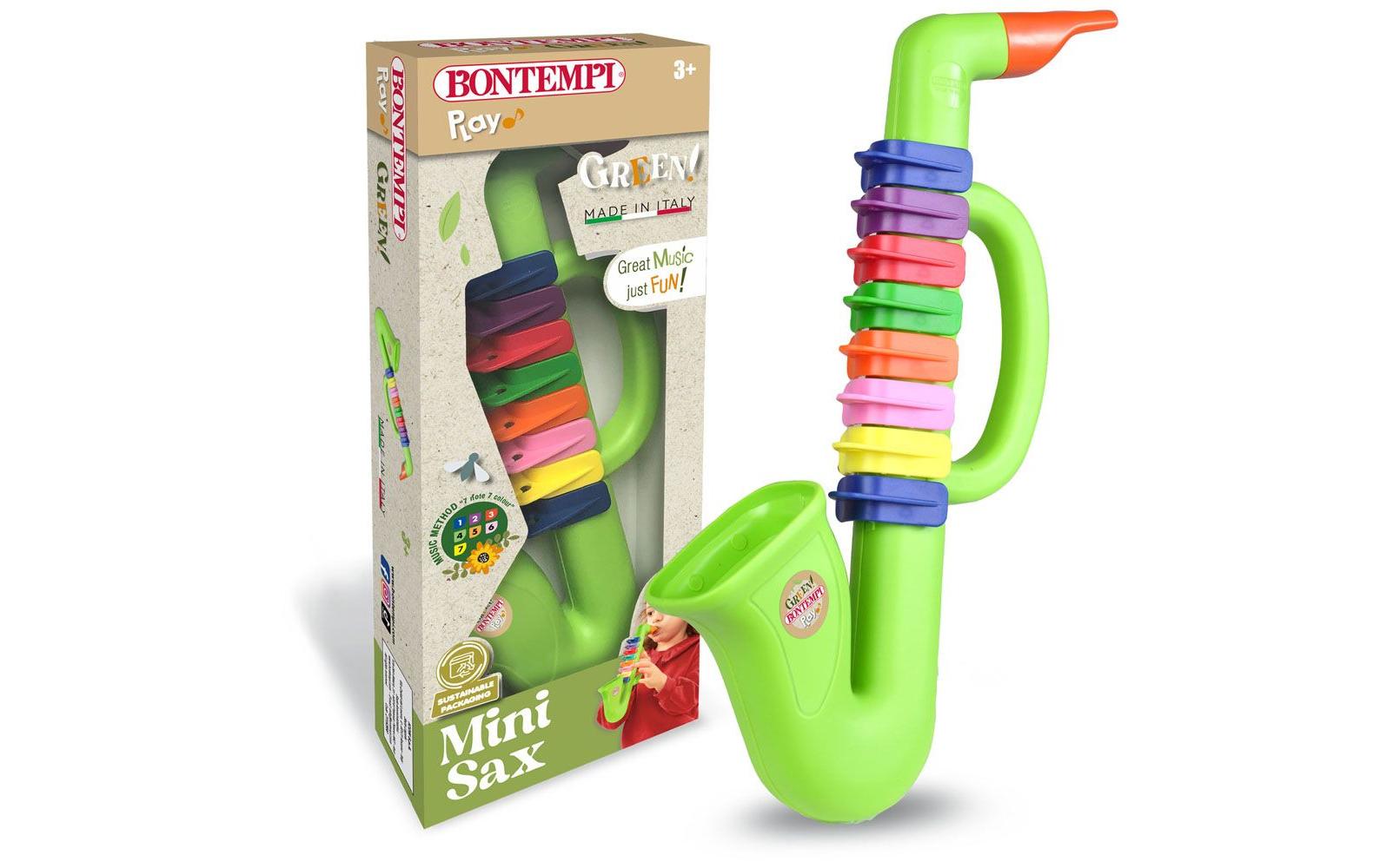 Bontempi Musikinstrument Saxophon 28 cm, 8 Tasten Bontempi Musikinstrument Saxophon 28 cm, 8 Tasten
