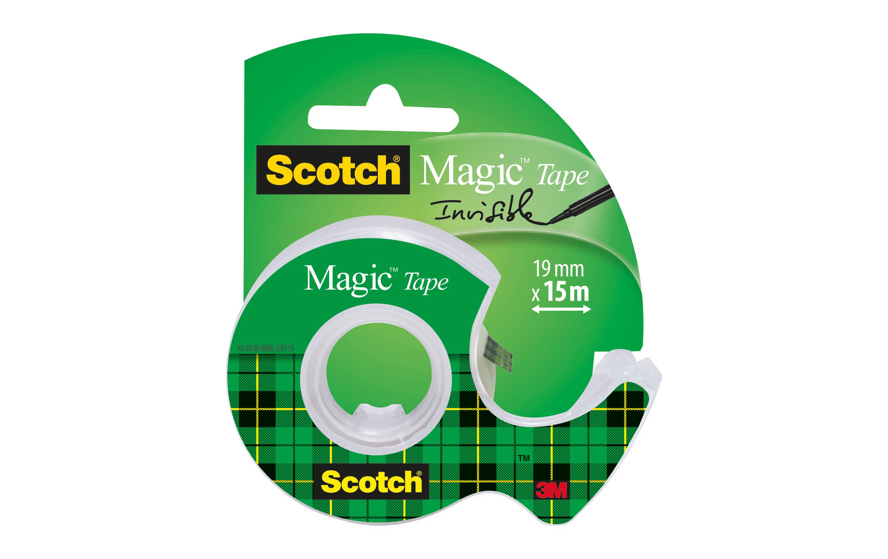 Scotch Handabroller Magic Tape 19 mm x 15 m Scotch Handabroller Magic Tape 19 mm x 15 m