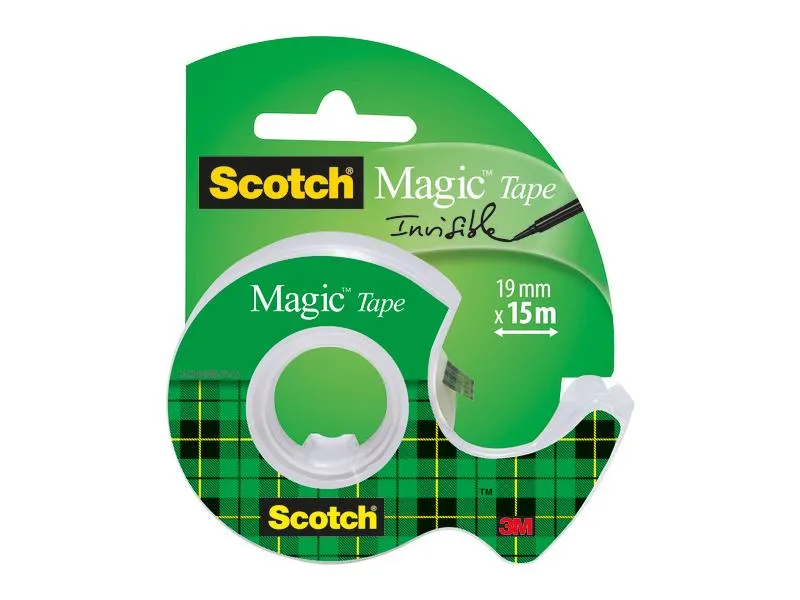 Scotch Handabroller Magic Tape 19 mm x 15 m Scotch Handabroller Magic Tape 19 mm x 15 m