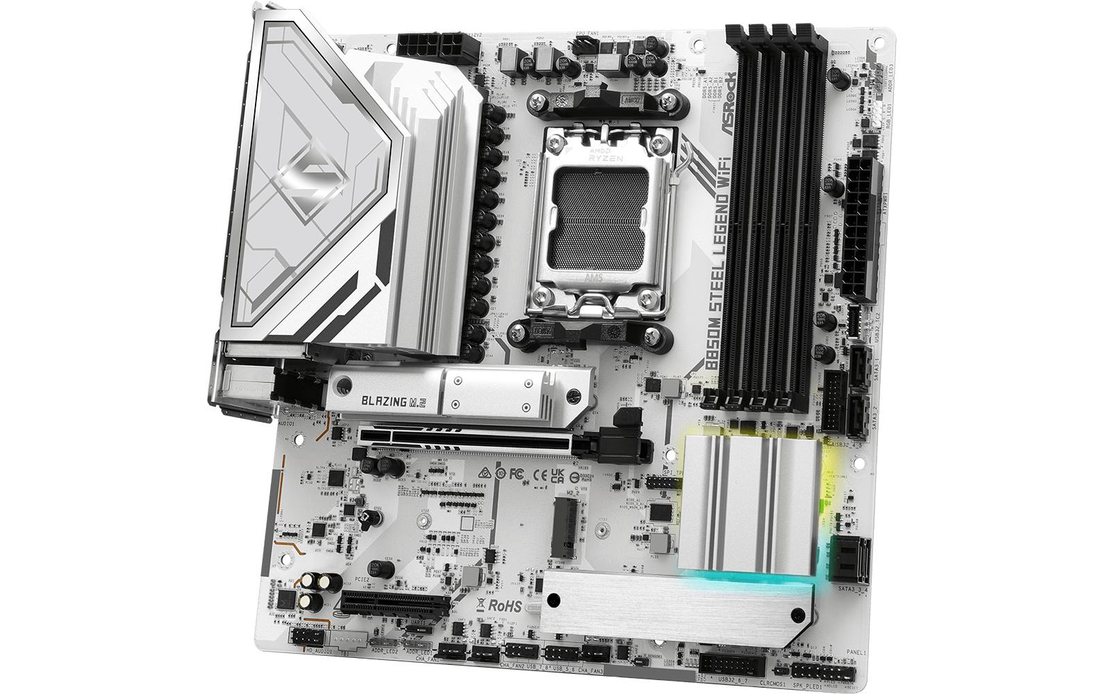 ASRock Mainboard B850M Steel Legend WiFi