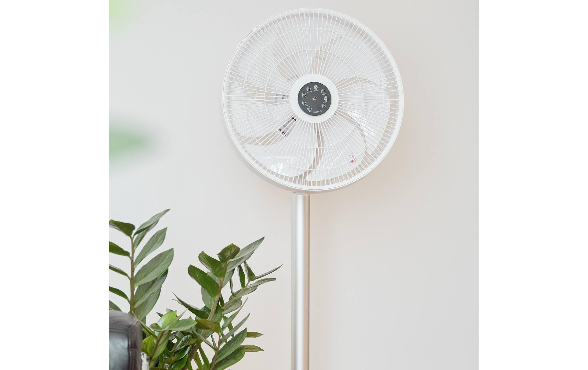 Ecofort Standventilator ecoQ SilentAir Grande Weiss