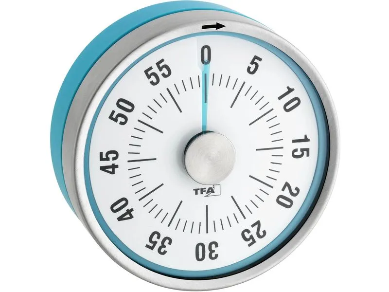TFA Dostmann Küchentimer Puck Türkis