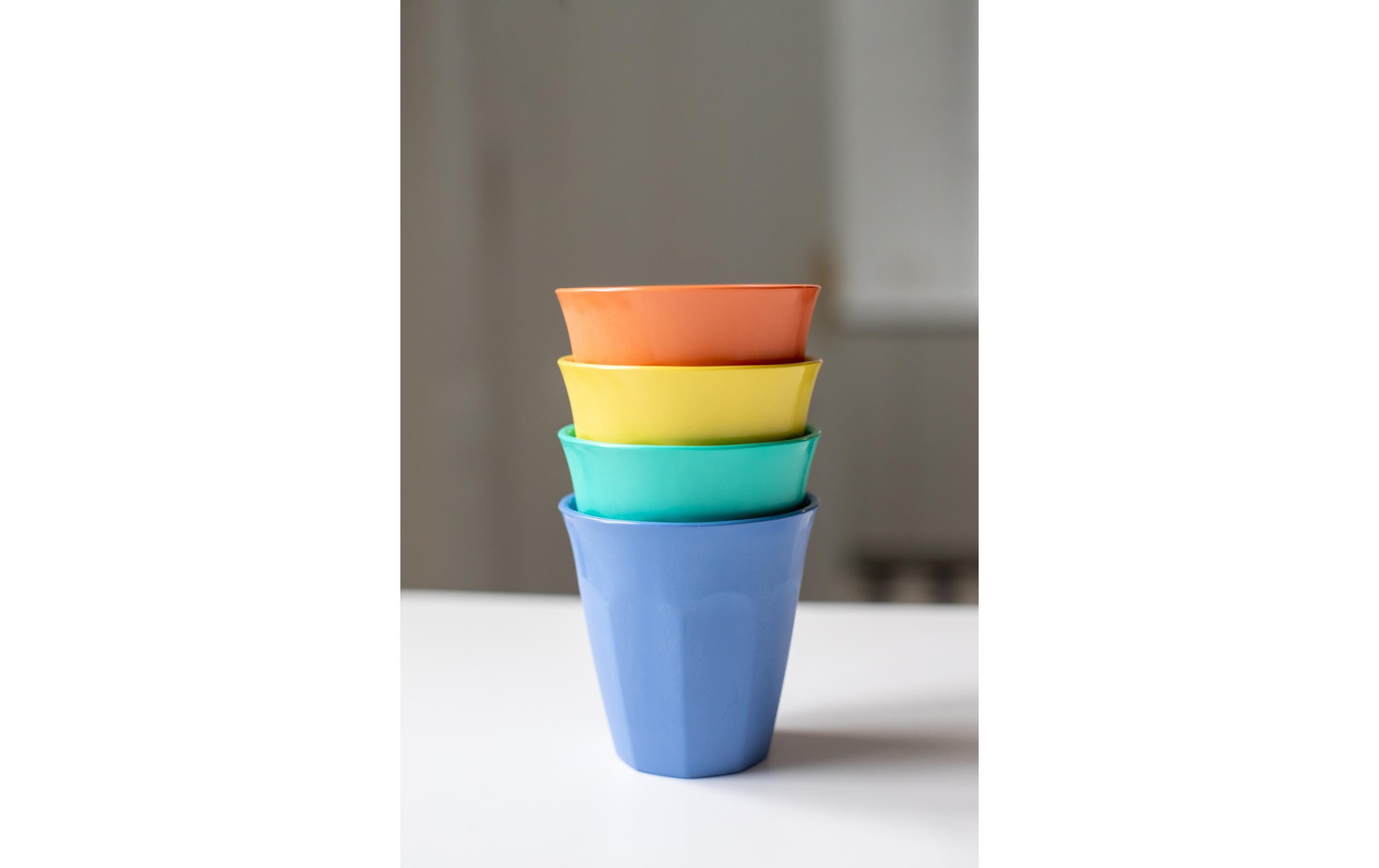 Koziol Trinkbecher Nora M 300 ml, 1 Stück, Rot