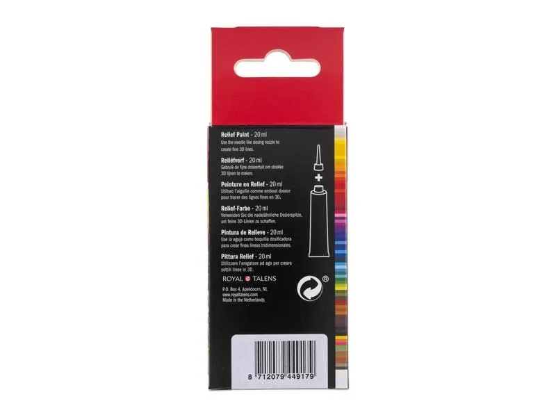 Amsterdam Acrylfarbe Reliefpaint 120 transparent, 20 ml