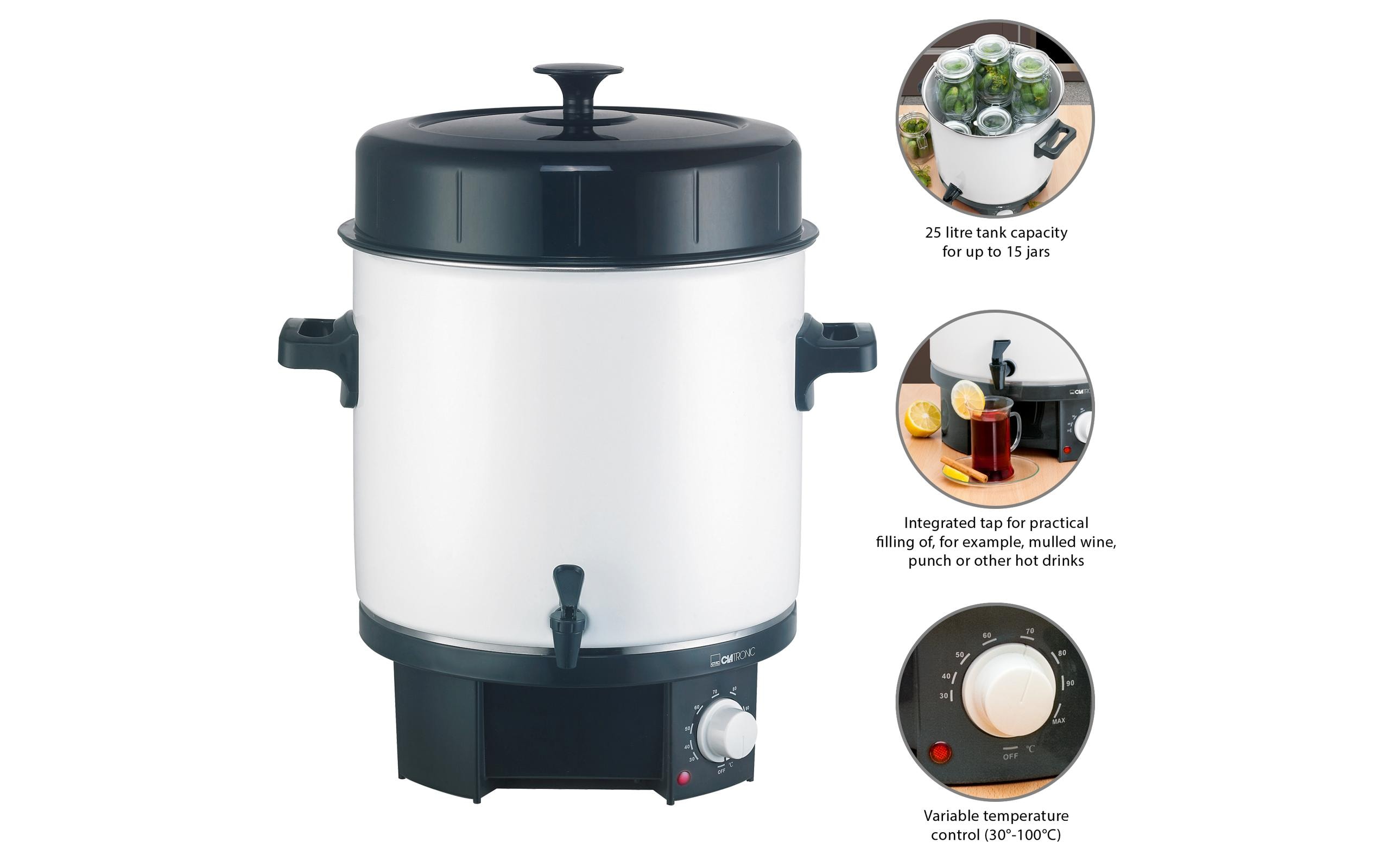 Clatronic Einkochautomat EKA 3338 25 l