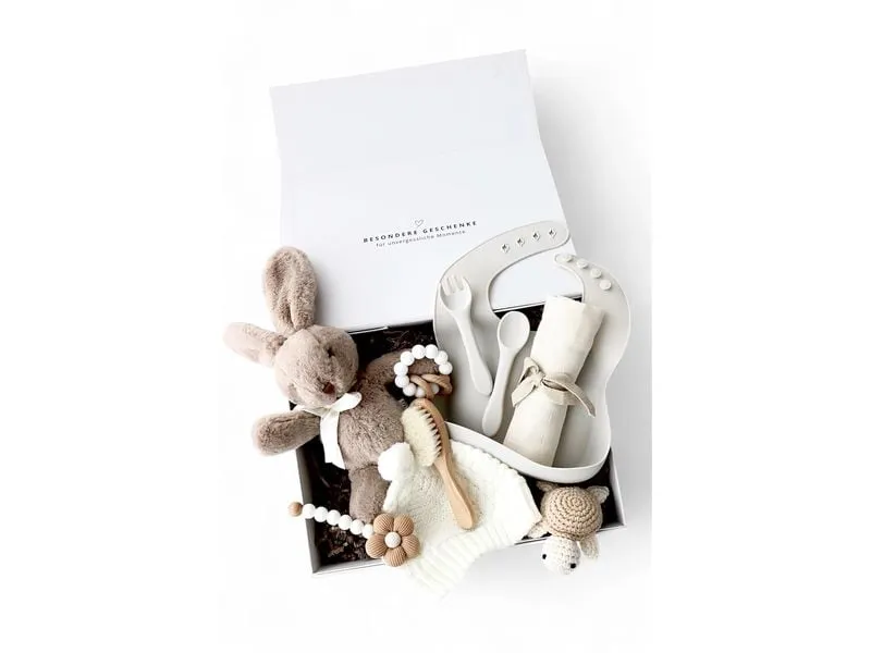 Oykami Baby Geschenkbox Lunelle Weiss