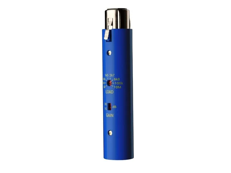 sE Electronics Mikrofon-Vorverstärker DM2 T.N.T Aktiver Inline, Blau