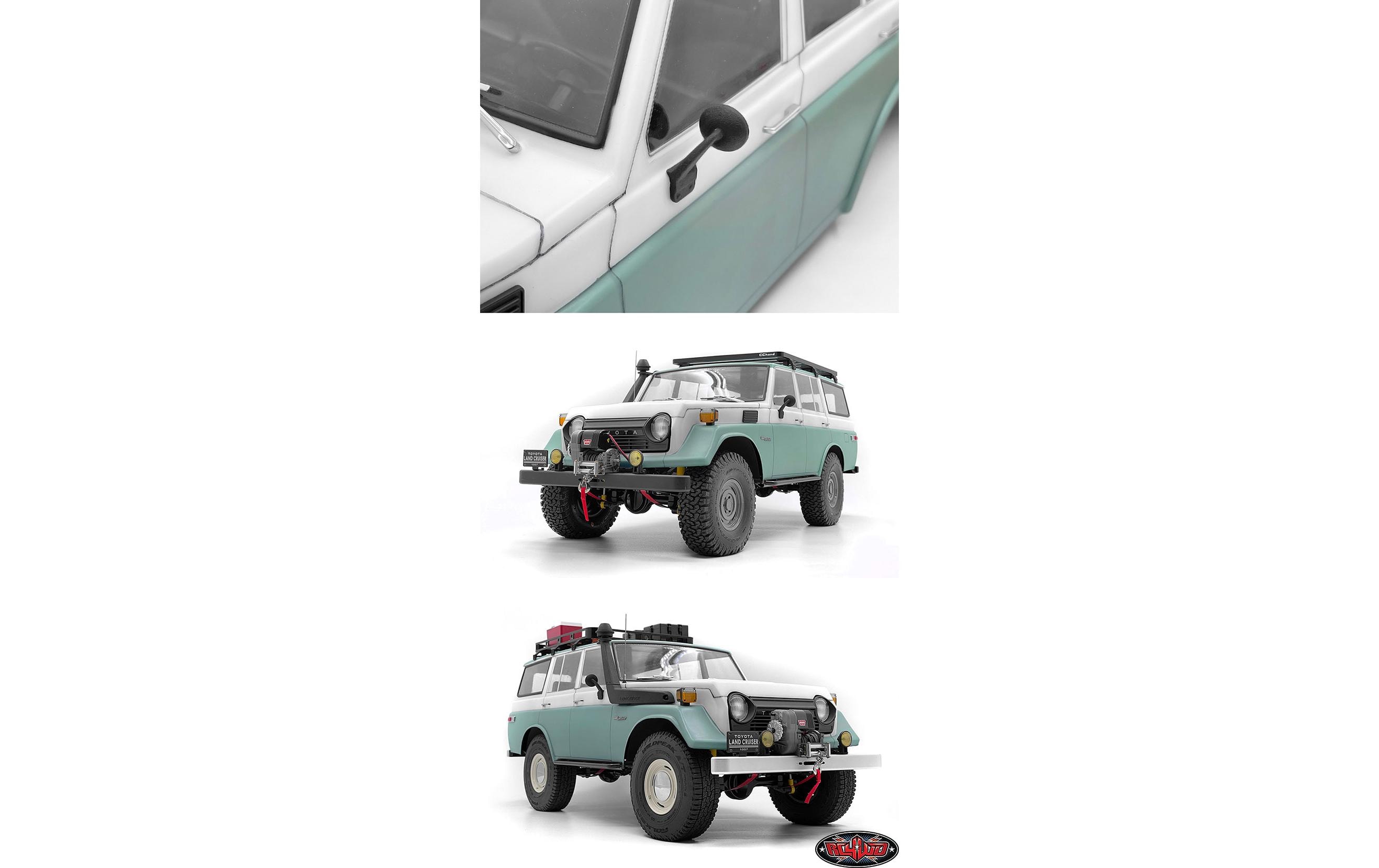 RC4WD Modellbau-Seitenspiegel für TF2 FJ55