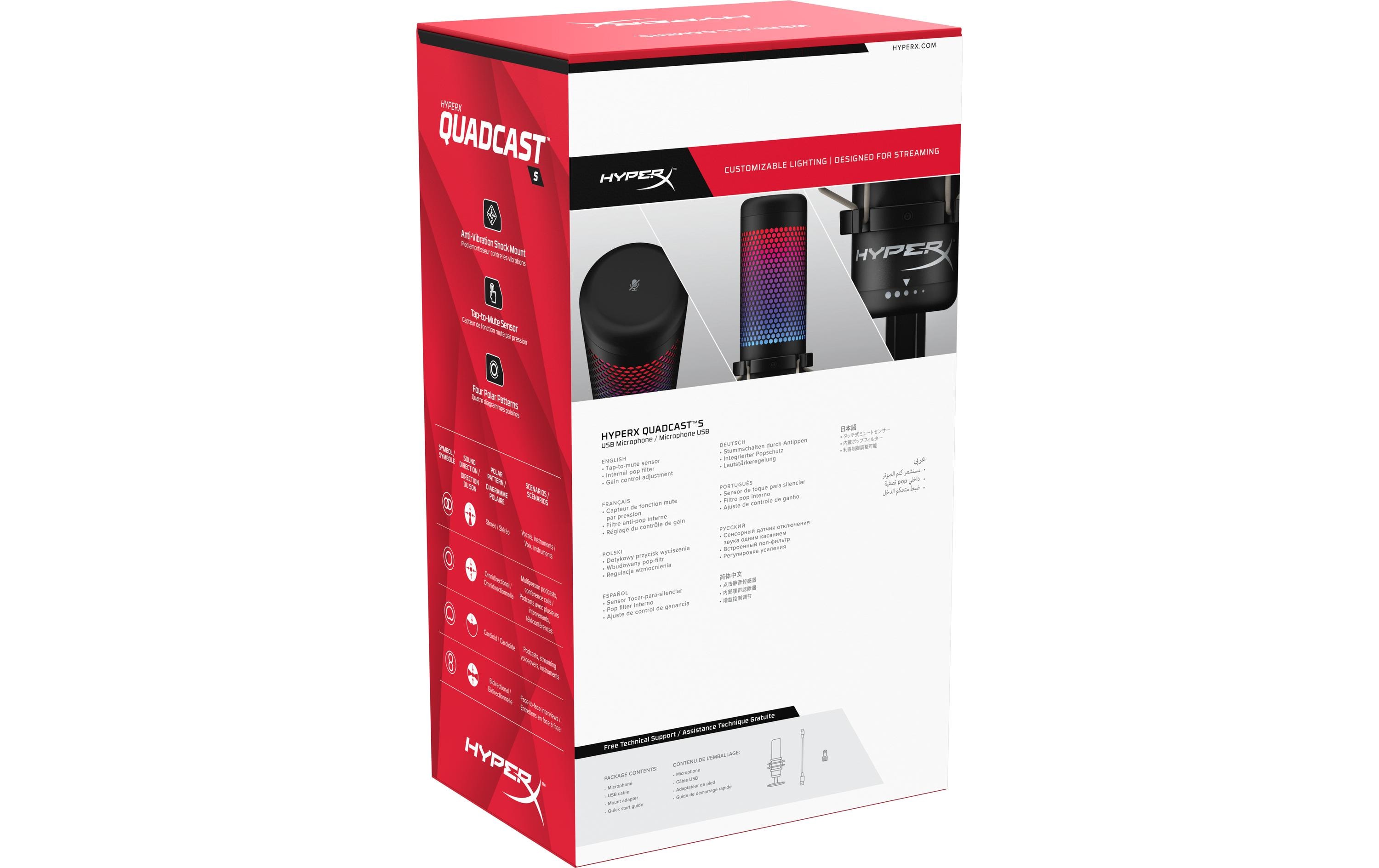 HyperX Mikrofon QuadCast S