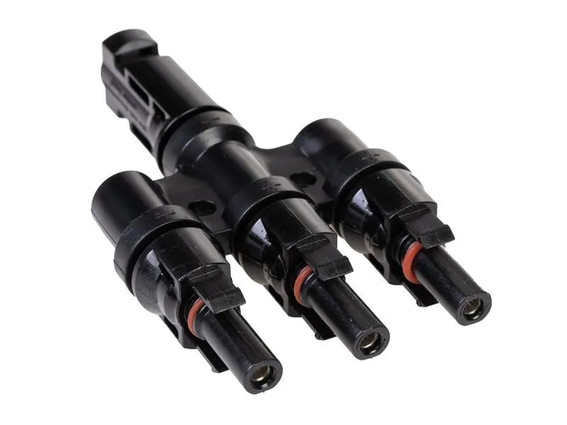 FURBER.power T-Verteiler MC4 kompatibel 1 auf 3, Set FURBER.power T-Verteiler MC4 kompatibel 1 auf 3, Set