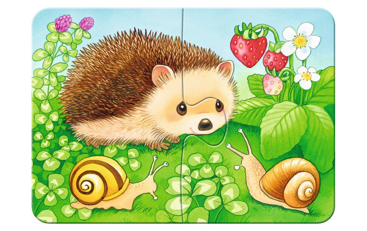 Ravensburger Kleinkinder Puzzle Süsse Gartenbewohner