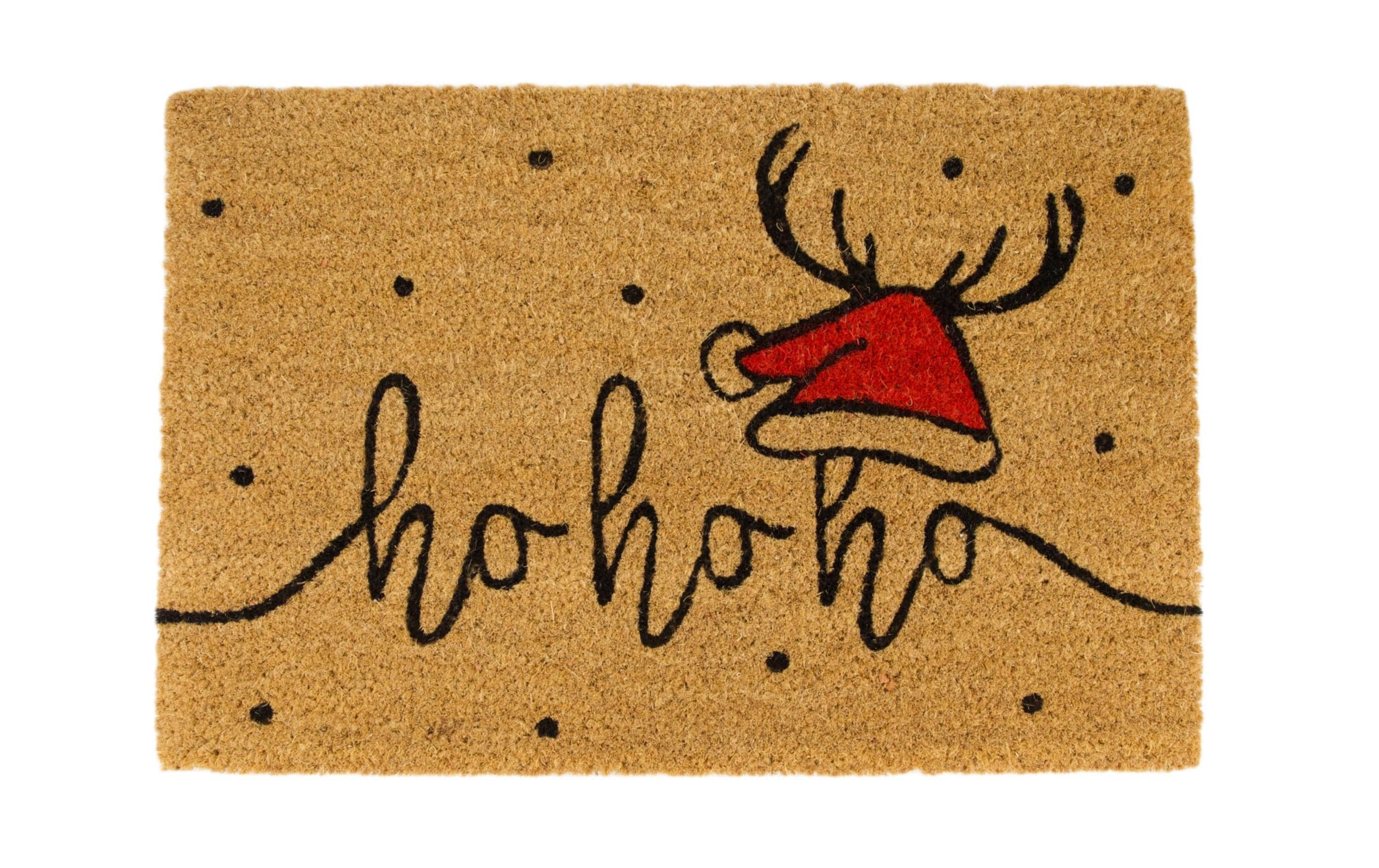 CHALET Fussmatte Ho Ho Hoi 38 cm x 58 cm