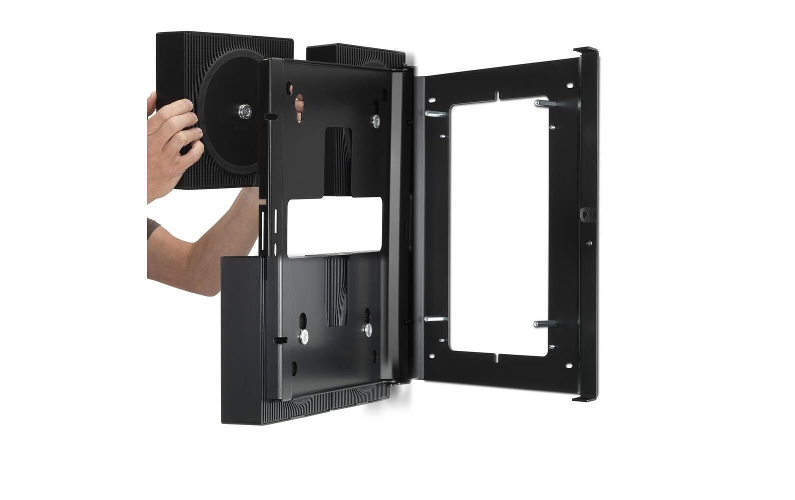 Flexson Wandhalterung 4x Sonos Amp Schwarz