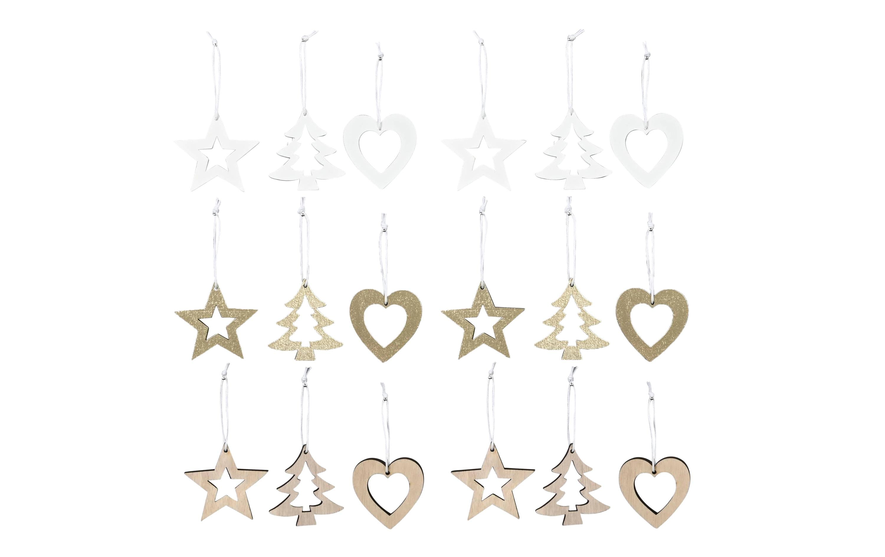 COCON Aufhänger mit drei Motiven, Gold