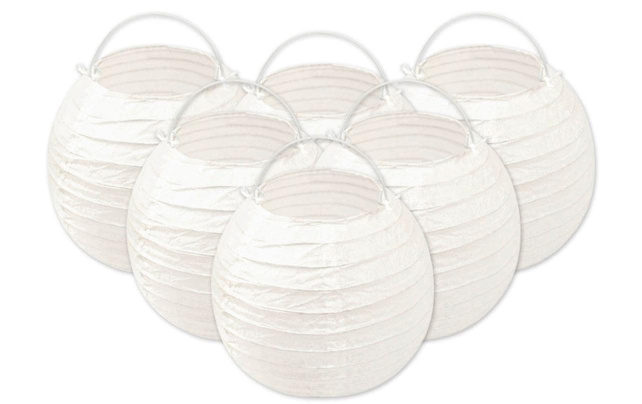 URSUS Lampion Ø 10 cm Weiss, 6 Stück URSUS Lampion Ø 10 cm Weiss, 6 Stück
