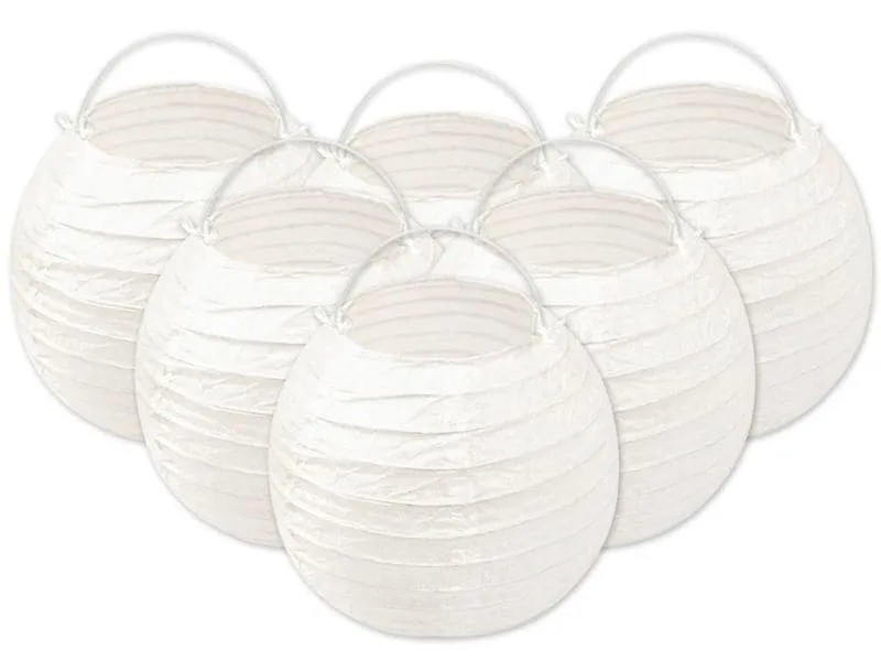 URSUS Lampion Ø 10 cm Weiss, 6 Stück URSUS Lampion Ø 10 cm Weiss, 6 Stück