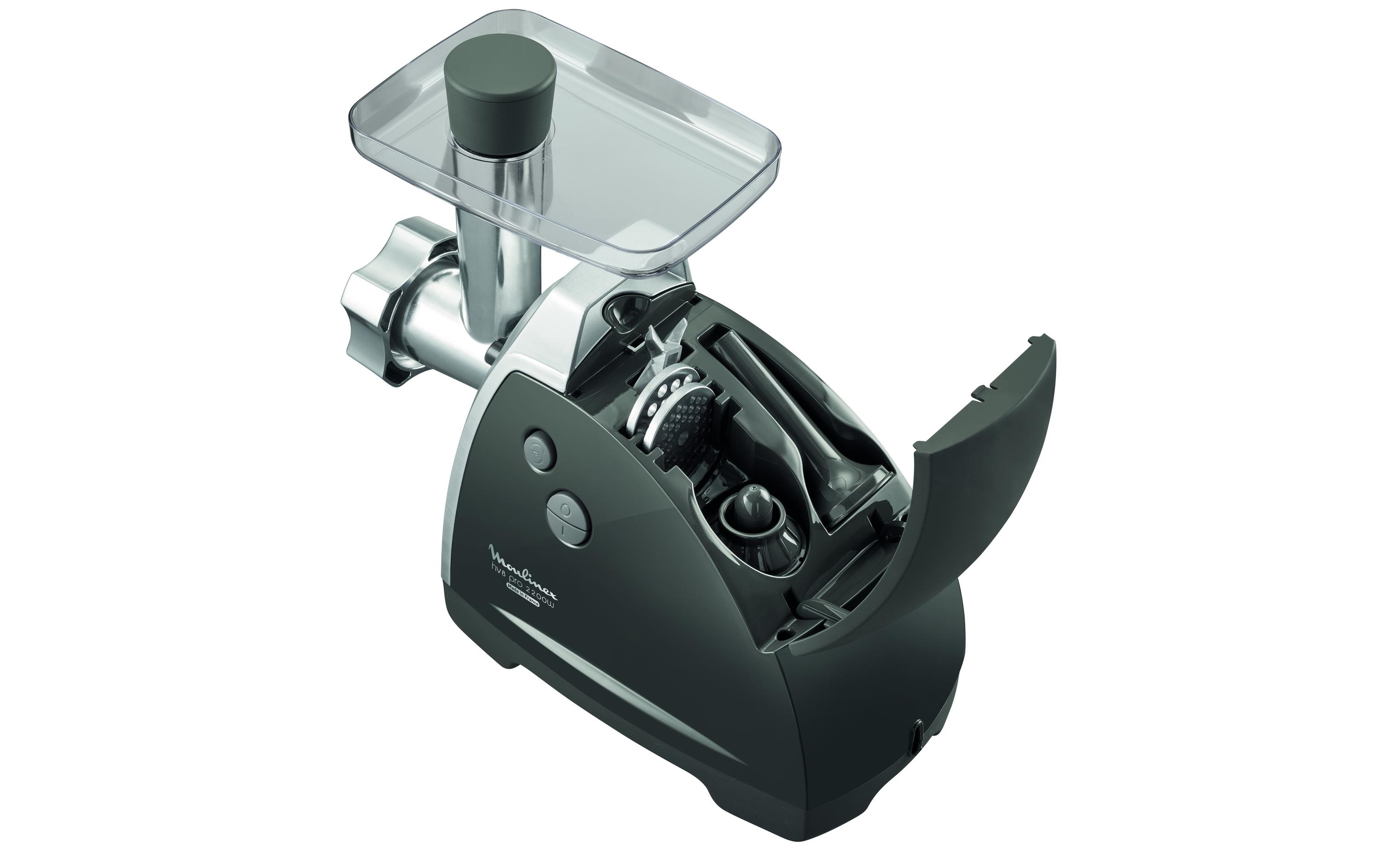 Moulinex Fleischwolf HV8 Pro 4 in 1 Grau/Silber