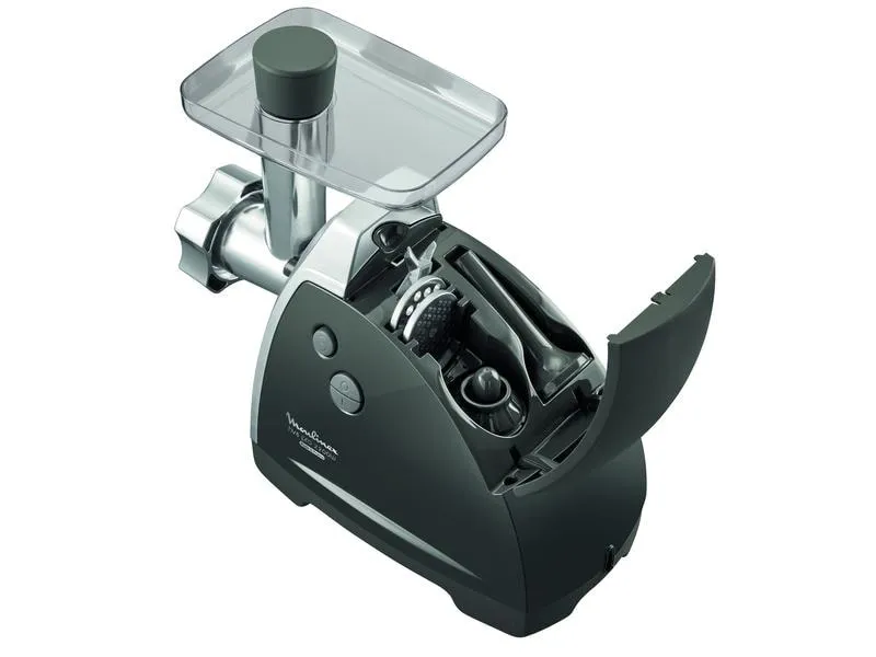 Moulinex Fleischwolf HV8 Pro 4 in 1 Grau/Silber Moulinex Fleischwolf HV8 Pro 4 in 1 Grau/Silber