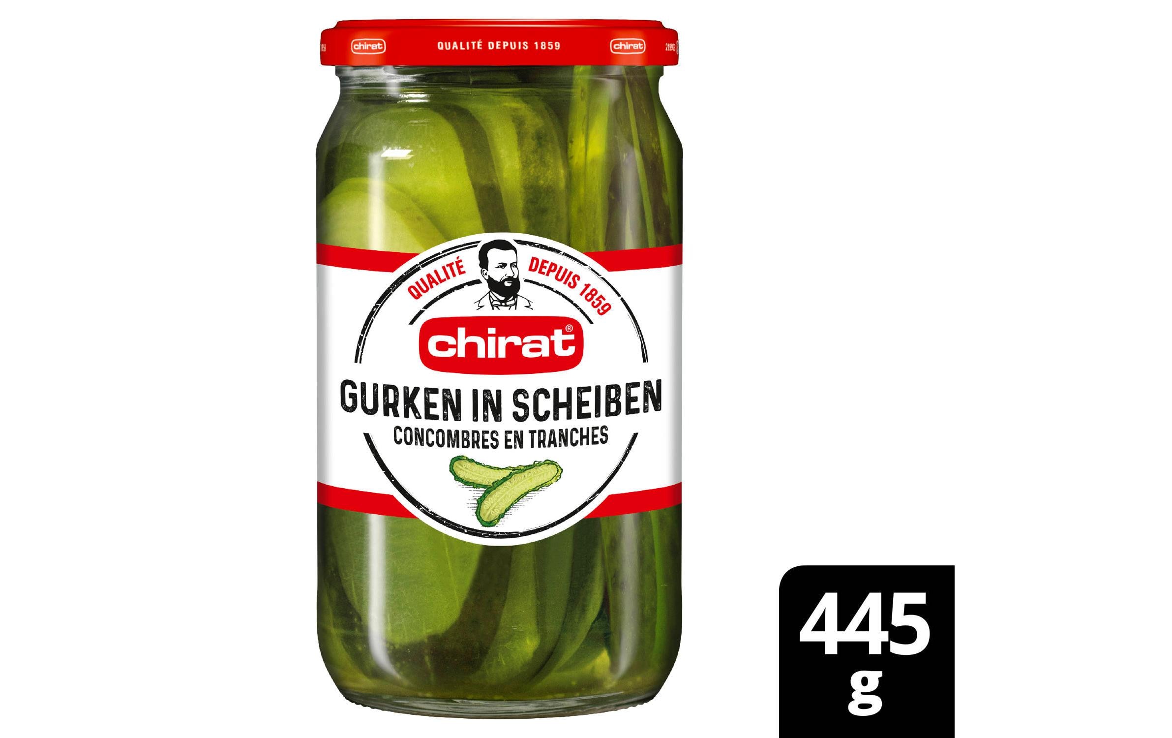 Chirat Gurken in Scheiben 445 g