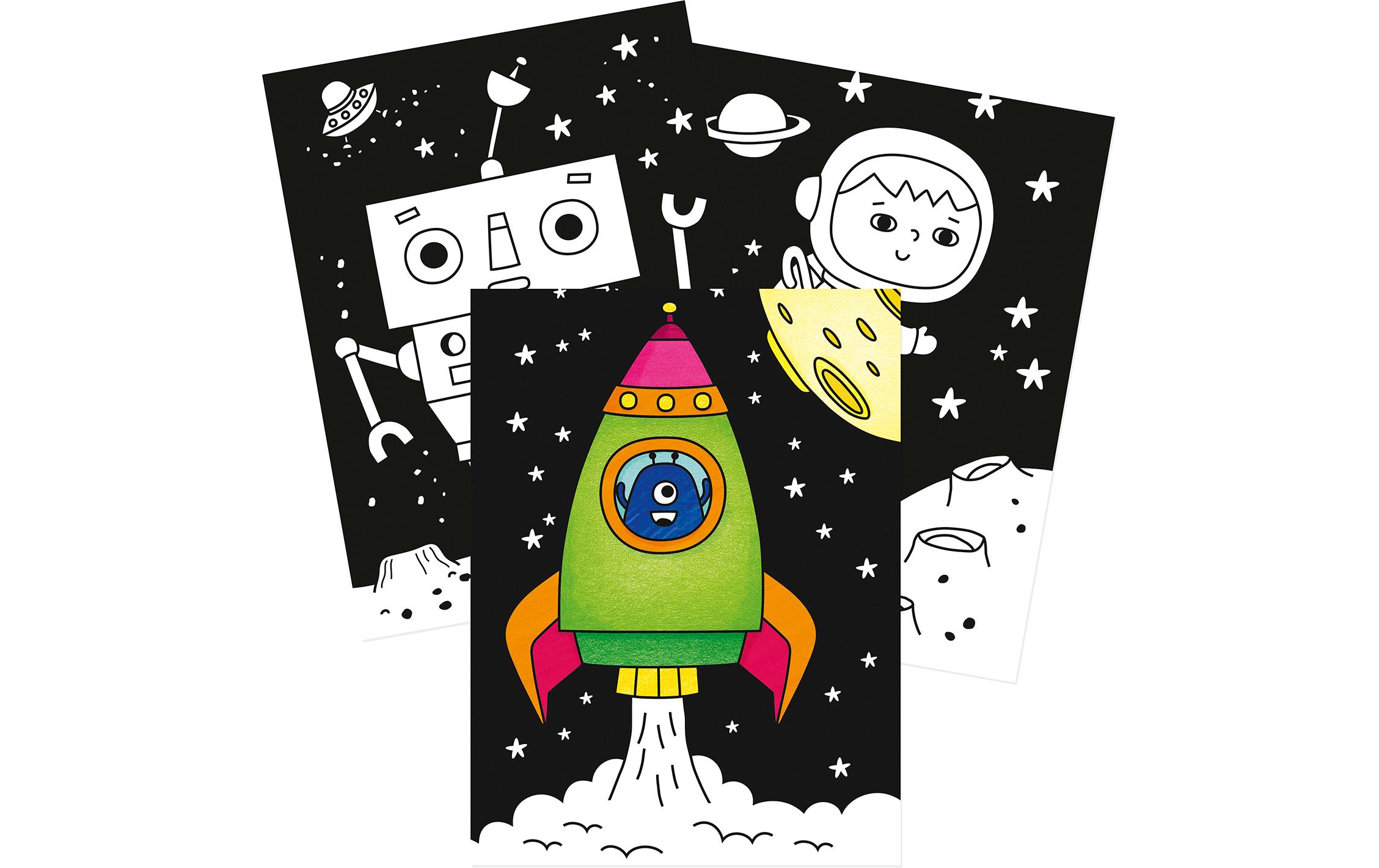 Avenue Mandarine Zeichenblock Graffy Black Weltraum Avenue Mandarine Zeichenblock Graffy Black Weltraum