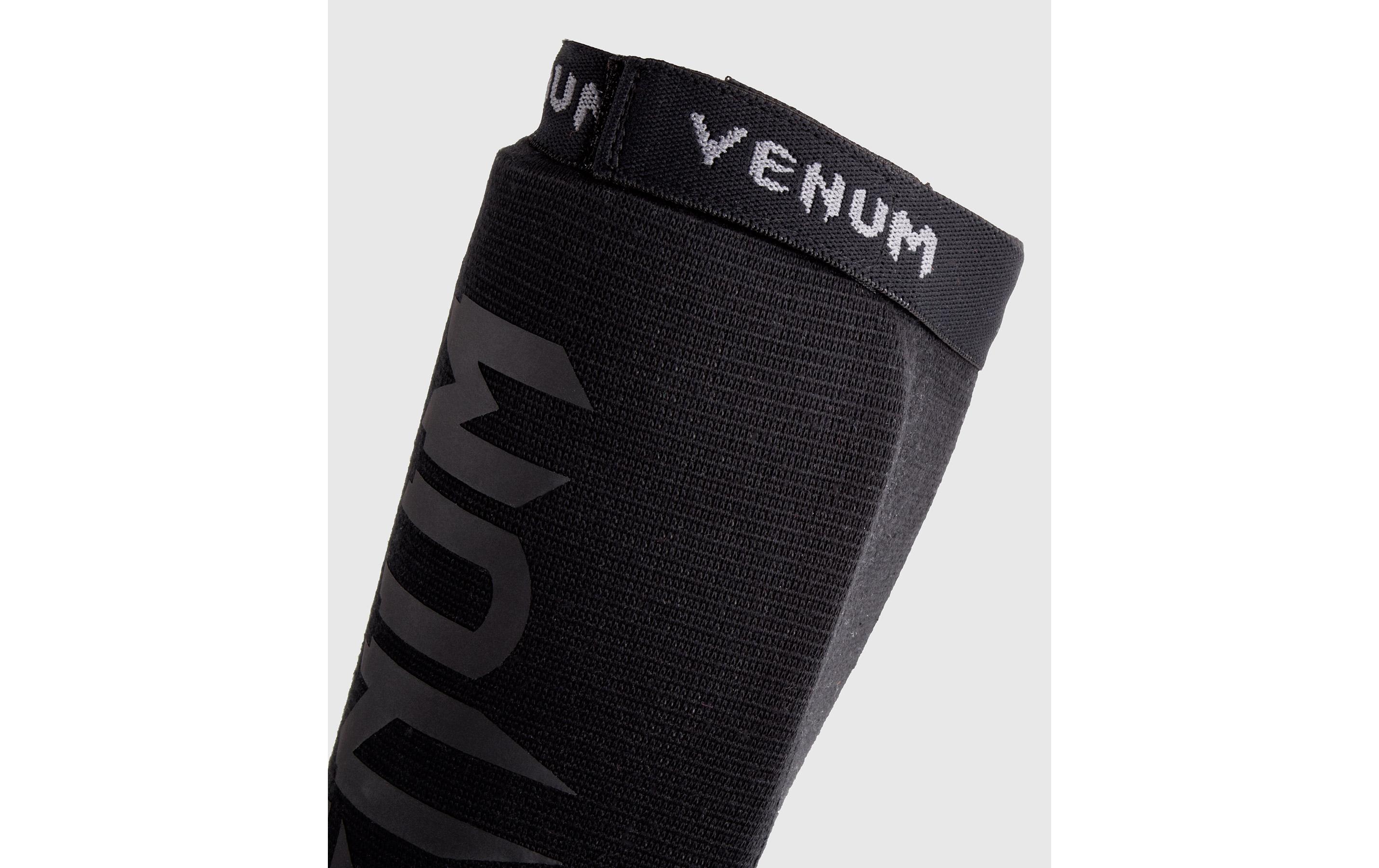 Venum Kontact Shin guards Schwarz, XS