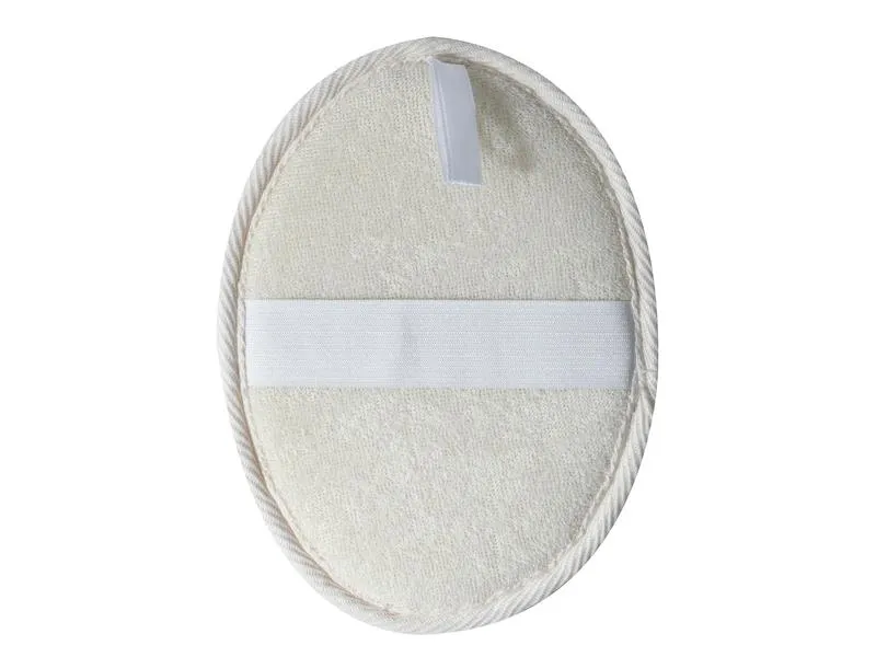 MSV Peelingschwamm aus Sisal 20 x 13.5 cm, Weiss MSV Peelingschwamm aus Sisal 20 x 13.5 cm, Weiss