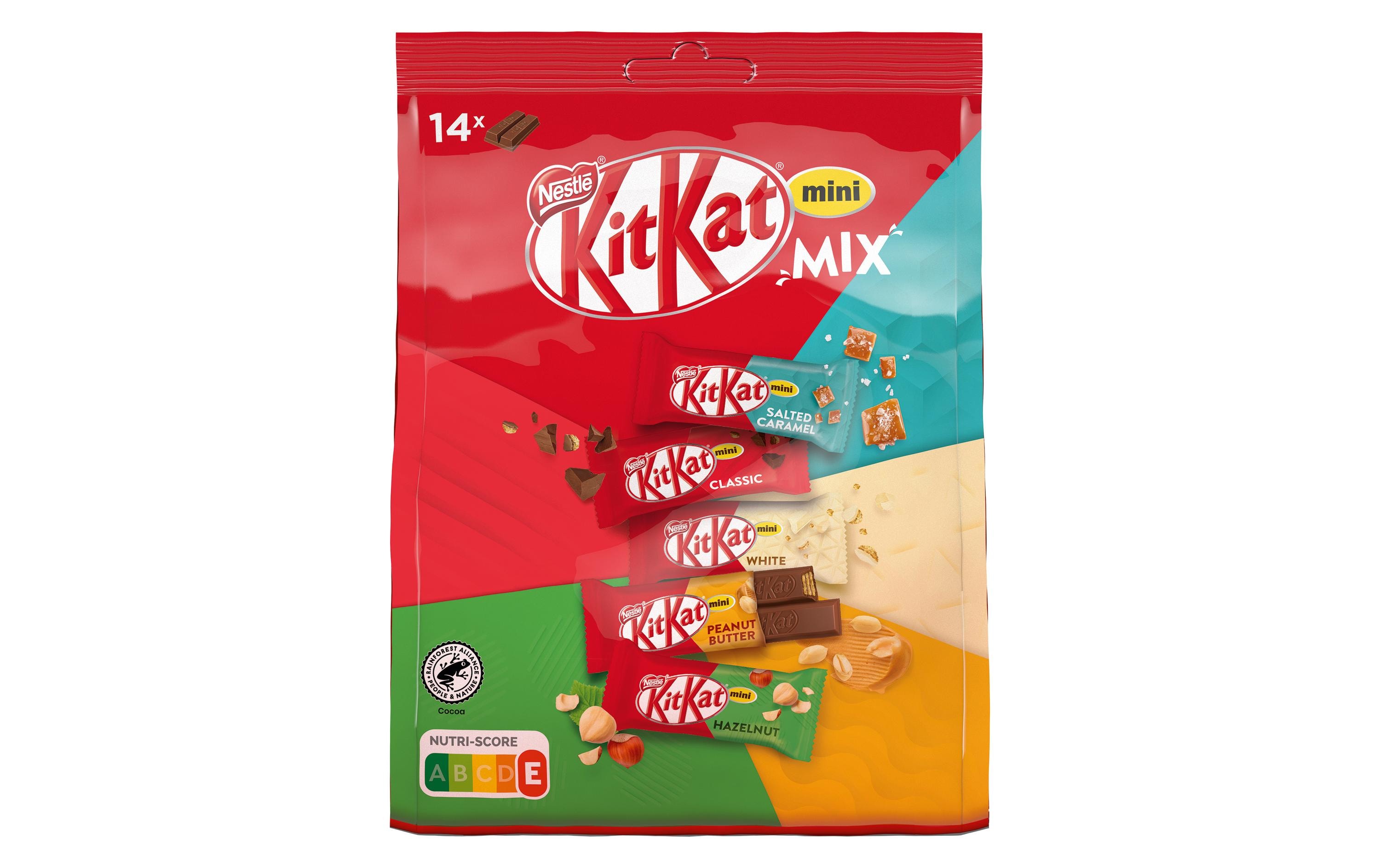 Nestlé Snacks Schokolade KitKat Mini Mix 4 x 40 g