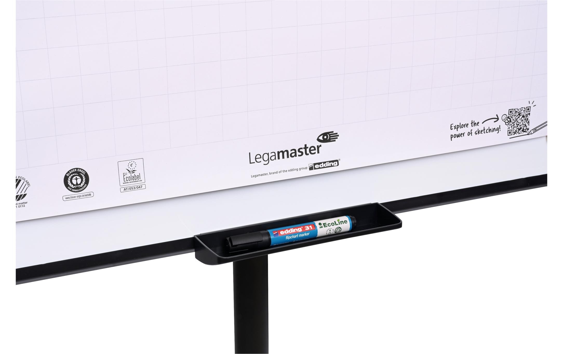 Legamaster Flipchart Sketch Easy 79 cm x 190 cm