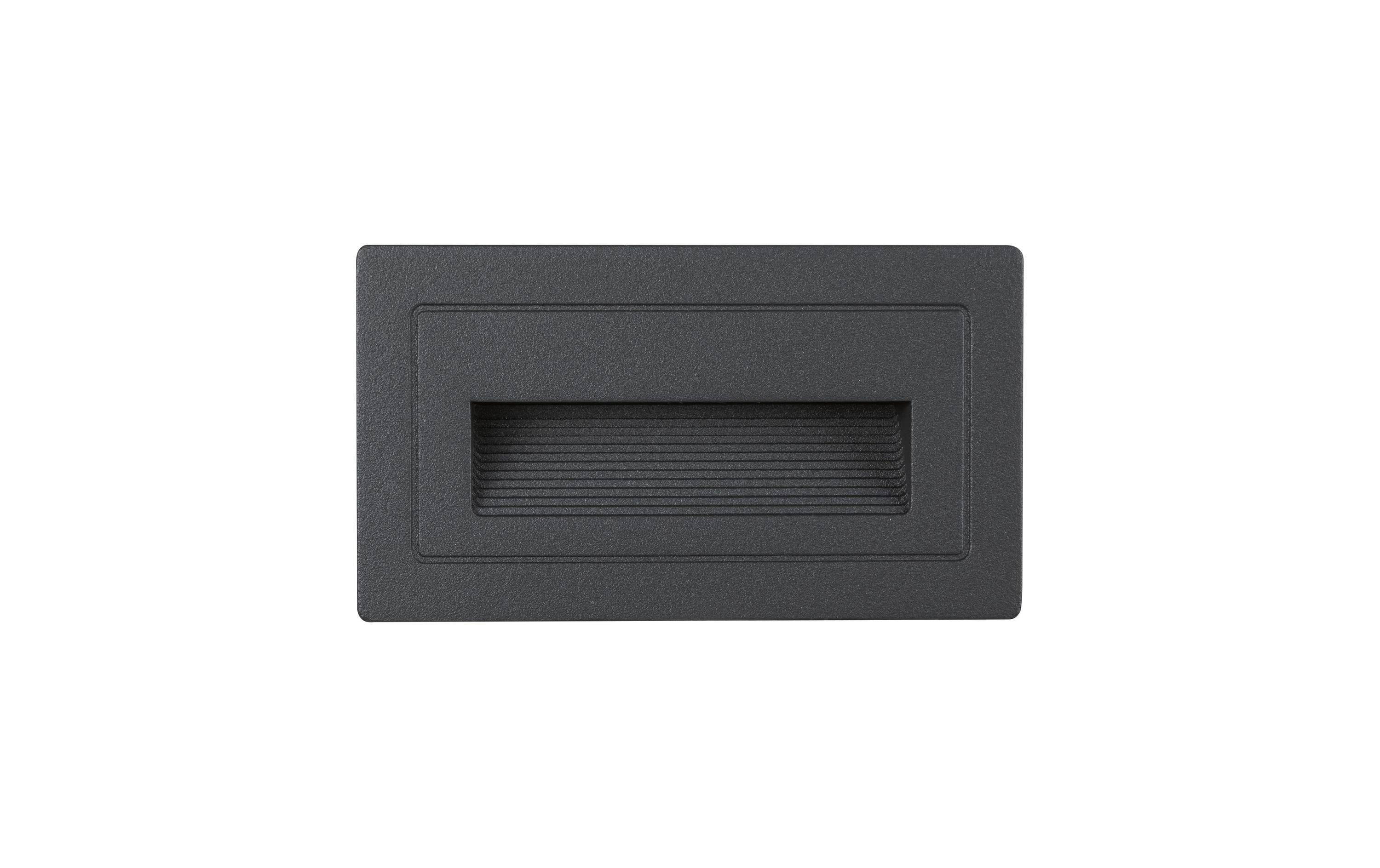 Paulmann Aussenwandleuchte Long IP44, Schwarz