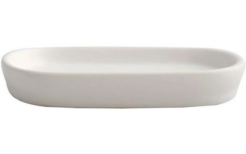 MSV Seifenschale Maonie 9 x 13.9 x 2.4 cm, Weiss matt MSV Seifenschale Maonie 9 x 13.9 x 2.4 cm, Weiss matt