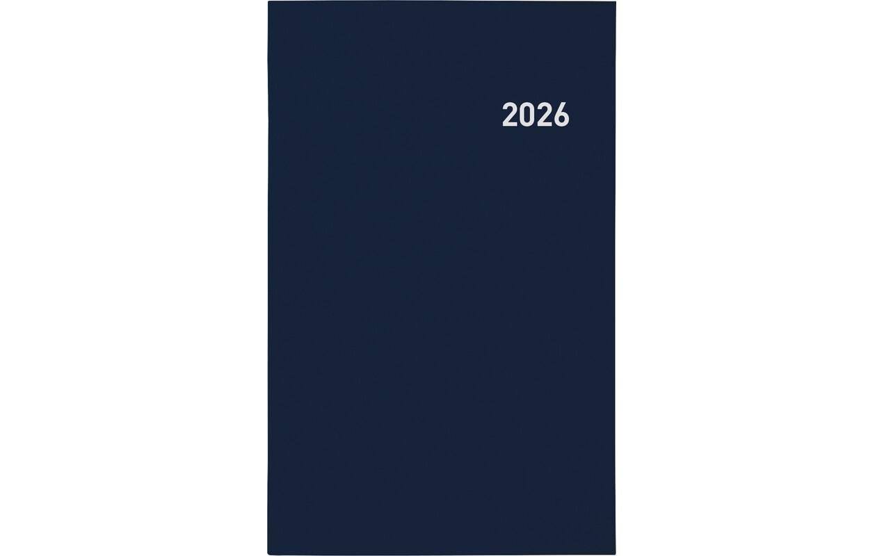 Biella Geschäftsagenda Compact Dunkelblau, 1W/72S, 15 x24 cm