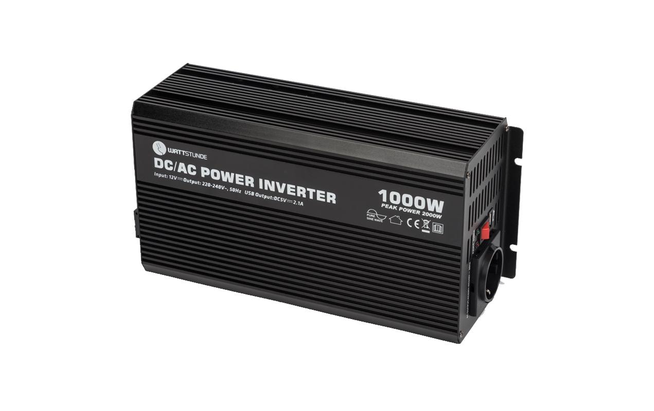 WATTSTUNDE Solarladeregler 1000W / 2000W 12 V Sinus WS12/1000SI