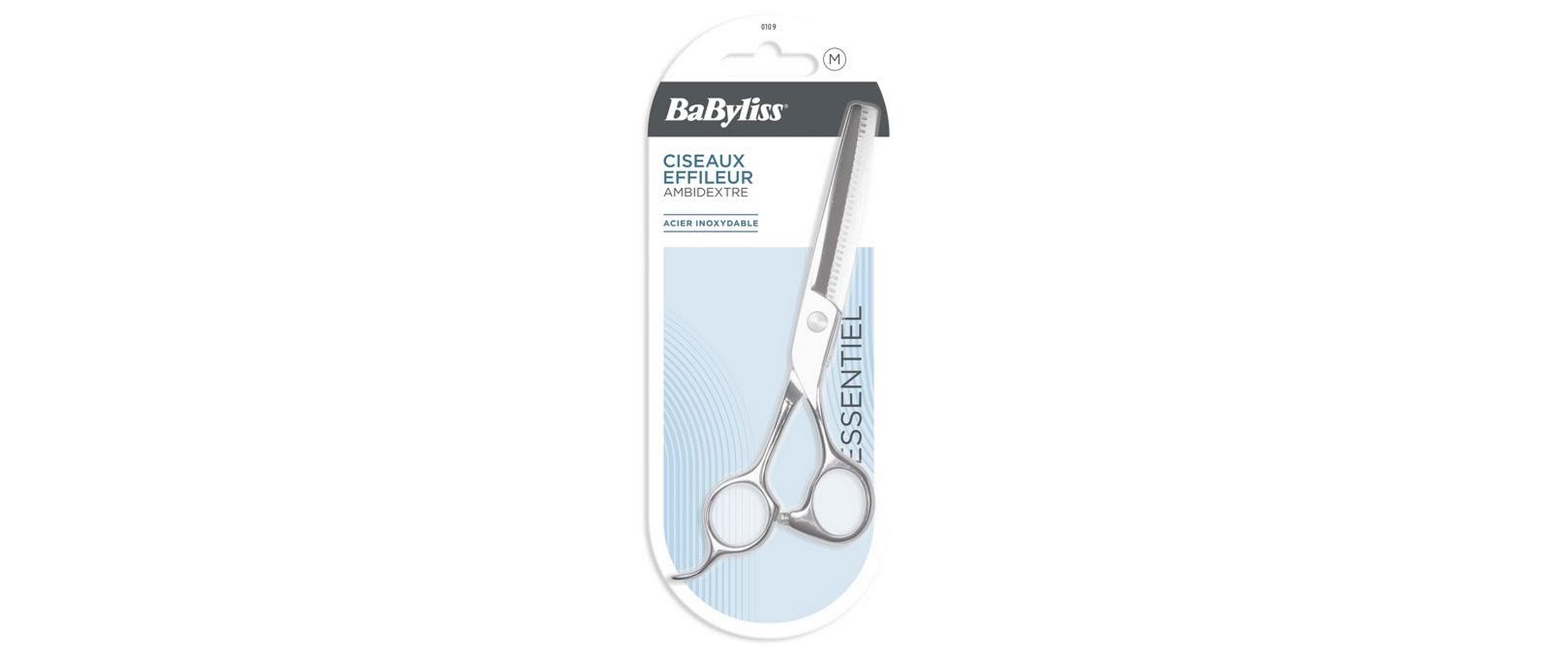 Babyliss Effilierschere Effilierschere Edelstahl beidhändig