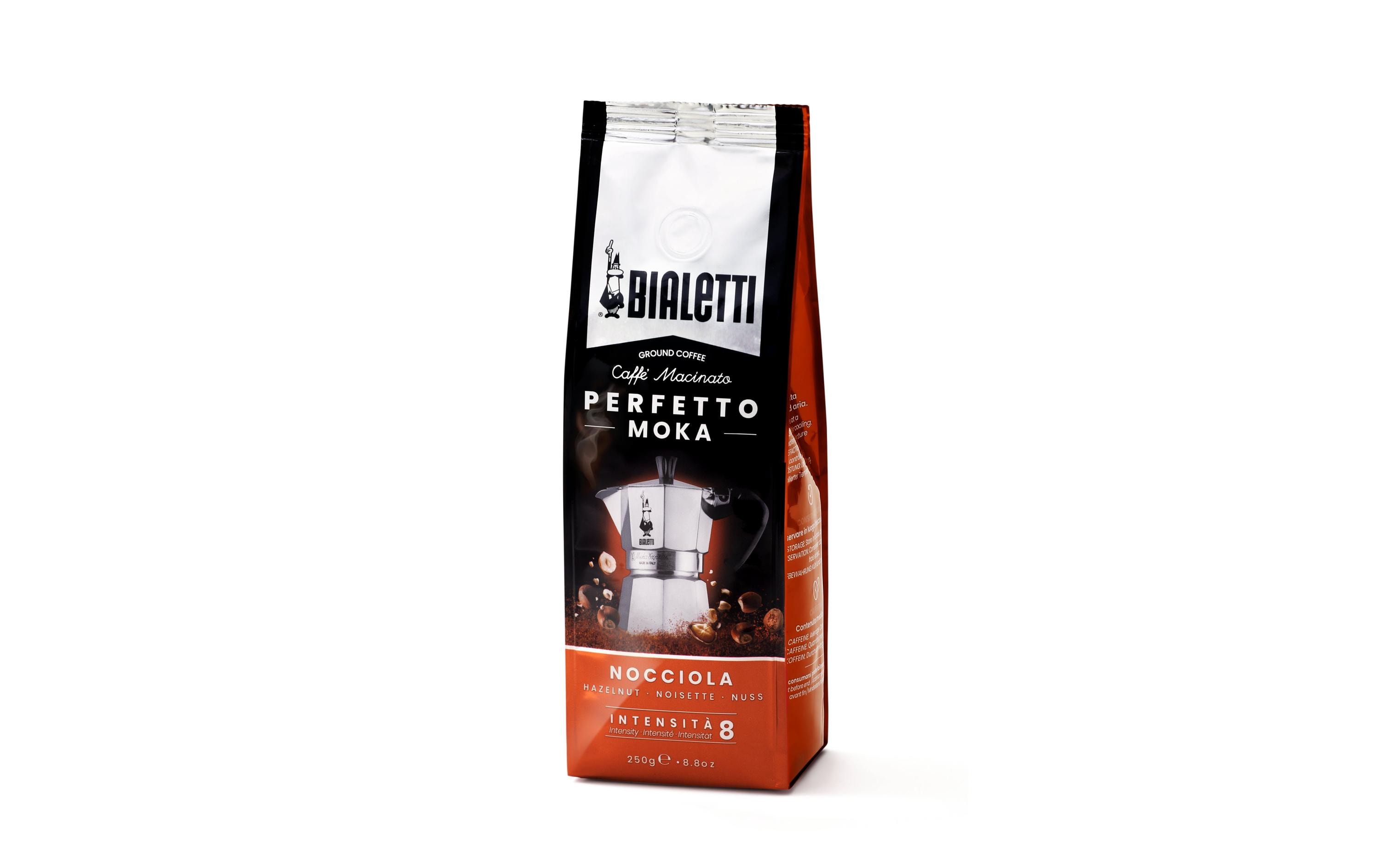 Bialetti Kaffee gemahlen Perfetto Moka Nocciola 250 g Bialetti Kaffee gemahlen Perfetto Moka Nocciola 250 g