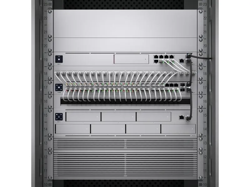 Ubiquiti Blindblende UACC-RACK-PANEL-BLANK-2U 2HE 19, Silber
