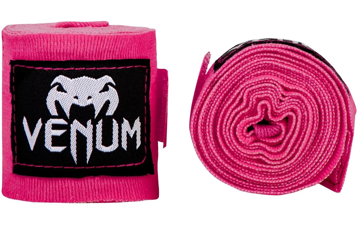 Venum Kontact Boxing Handwraps 2.5 m, Pink
