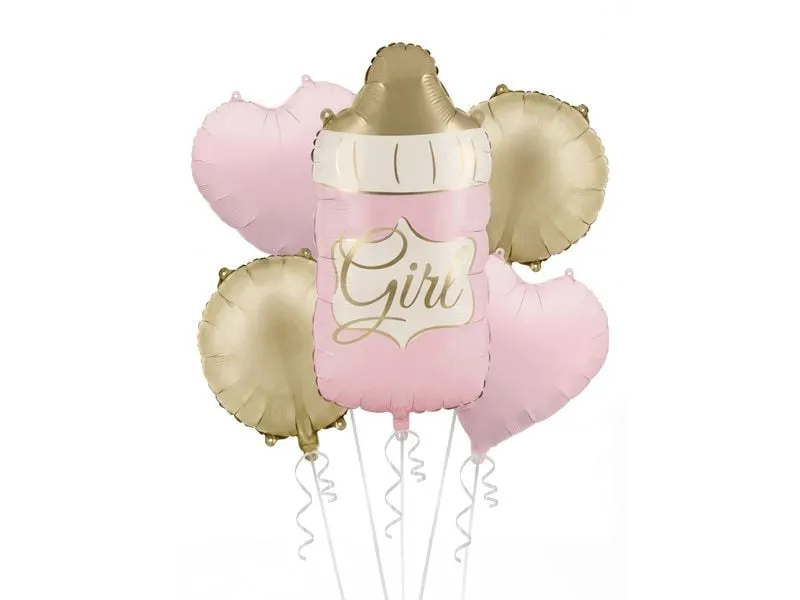 Partydeco Babyflasche Girl Rosa Partydeco Babyflasche Girl Rosa