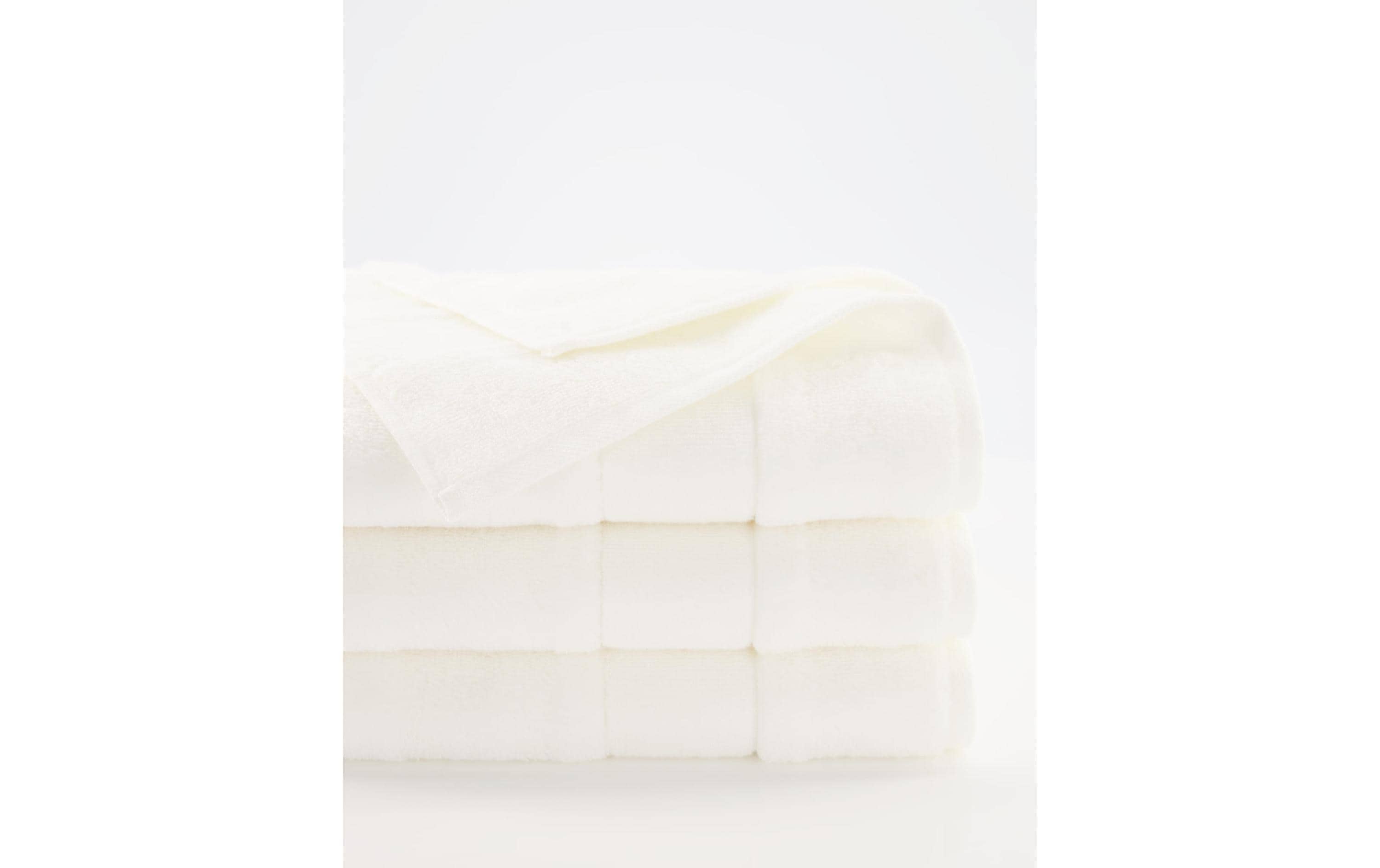 Cawö Waschhandschuh Noblesse 16 x 22 cm, Weiss