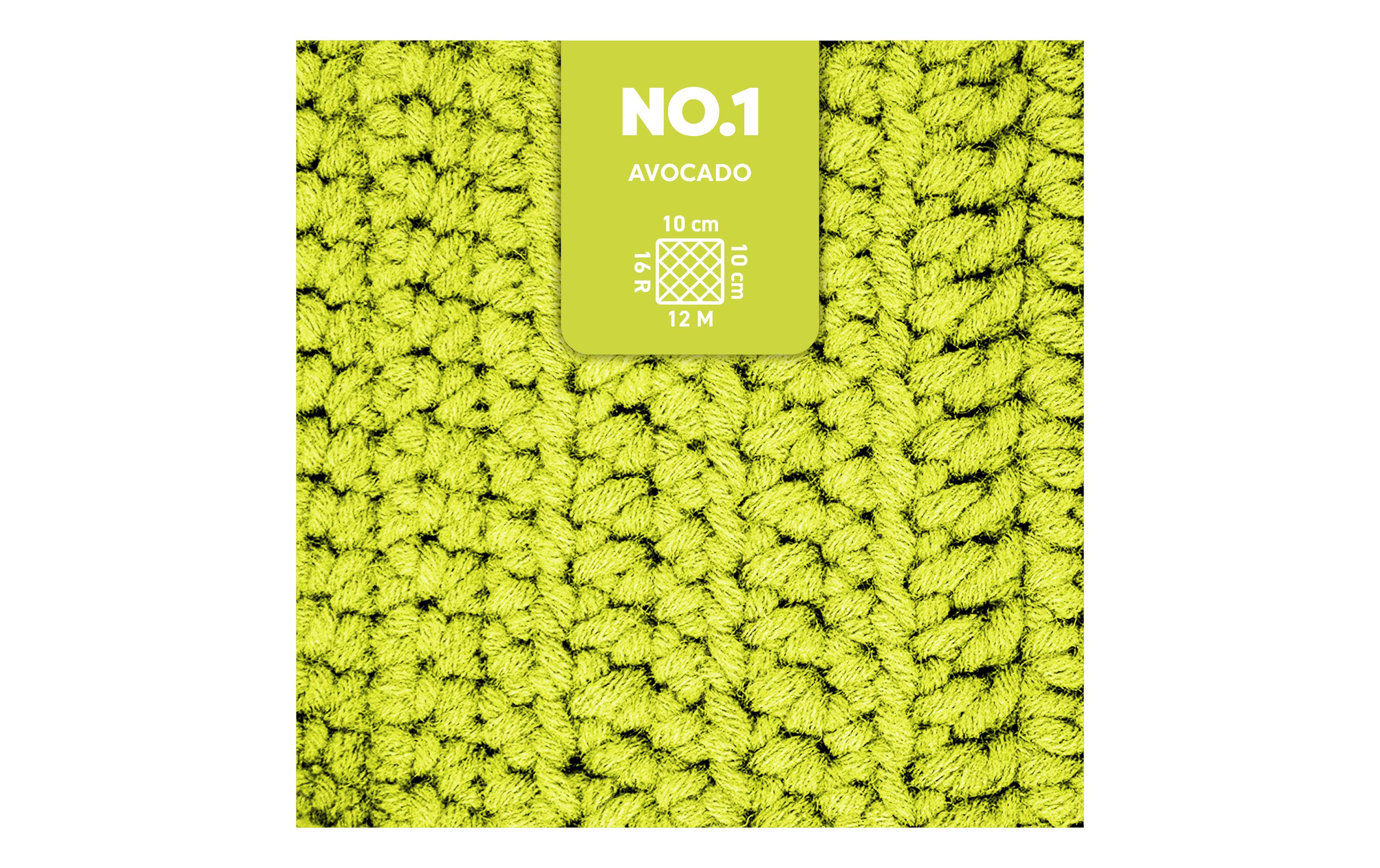 myBoshi Wolle Nr.1 Avocado 50 g, 55 m