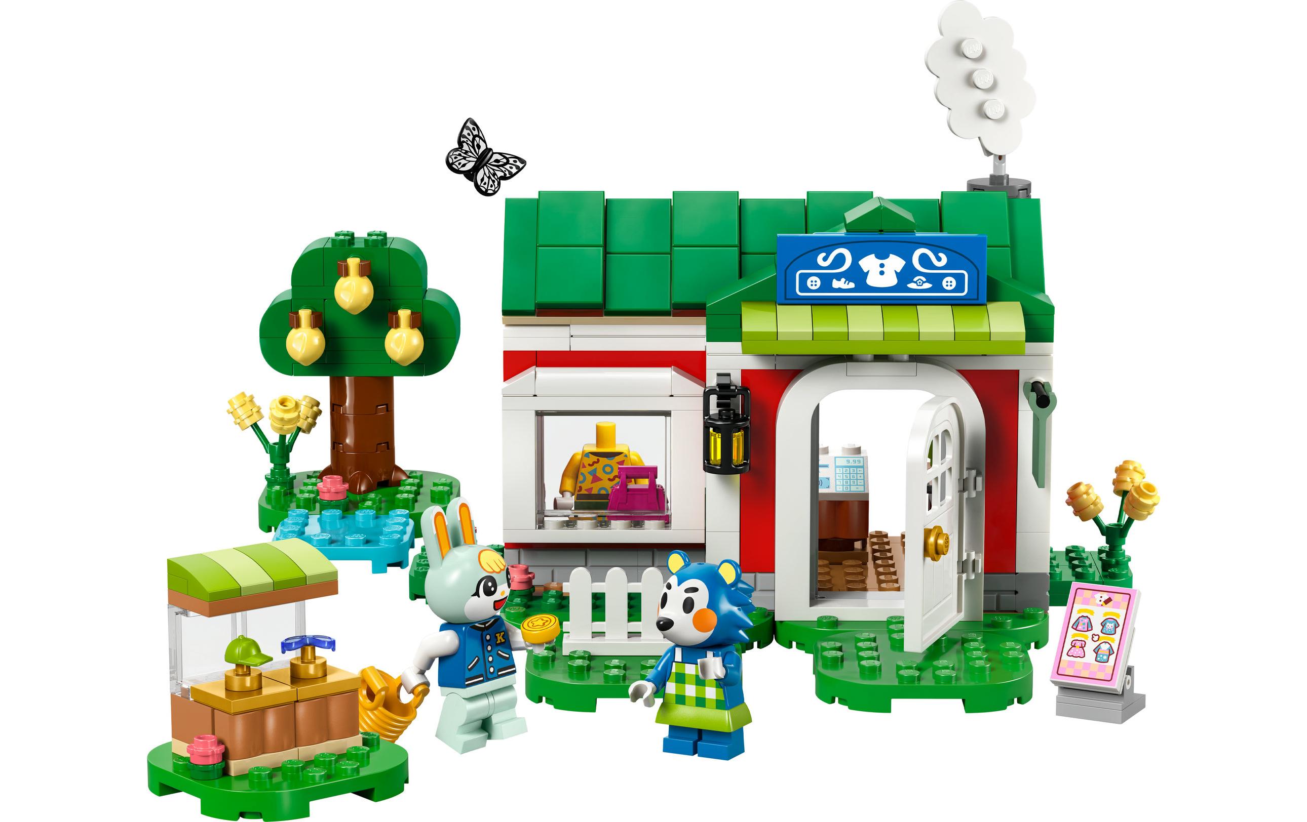 LEGO® Animal Crossing Die Schneiderei Schneiderschwestern 77055