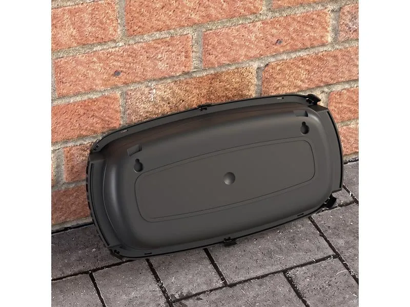 STEFFEN Kabelbox D-LINE 360 x 195 x 115 mm, IP54, Schwarz