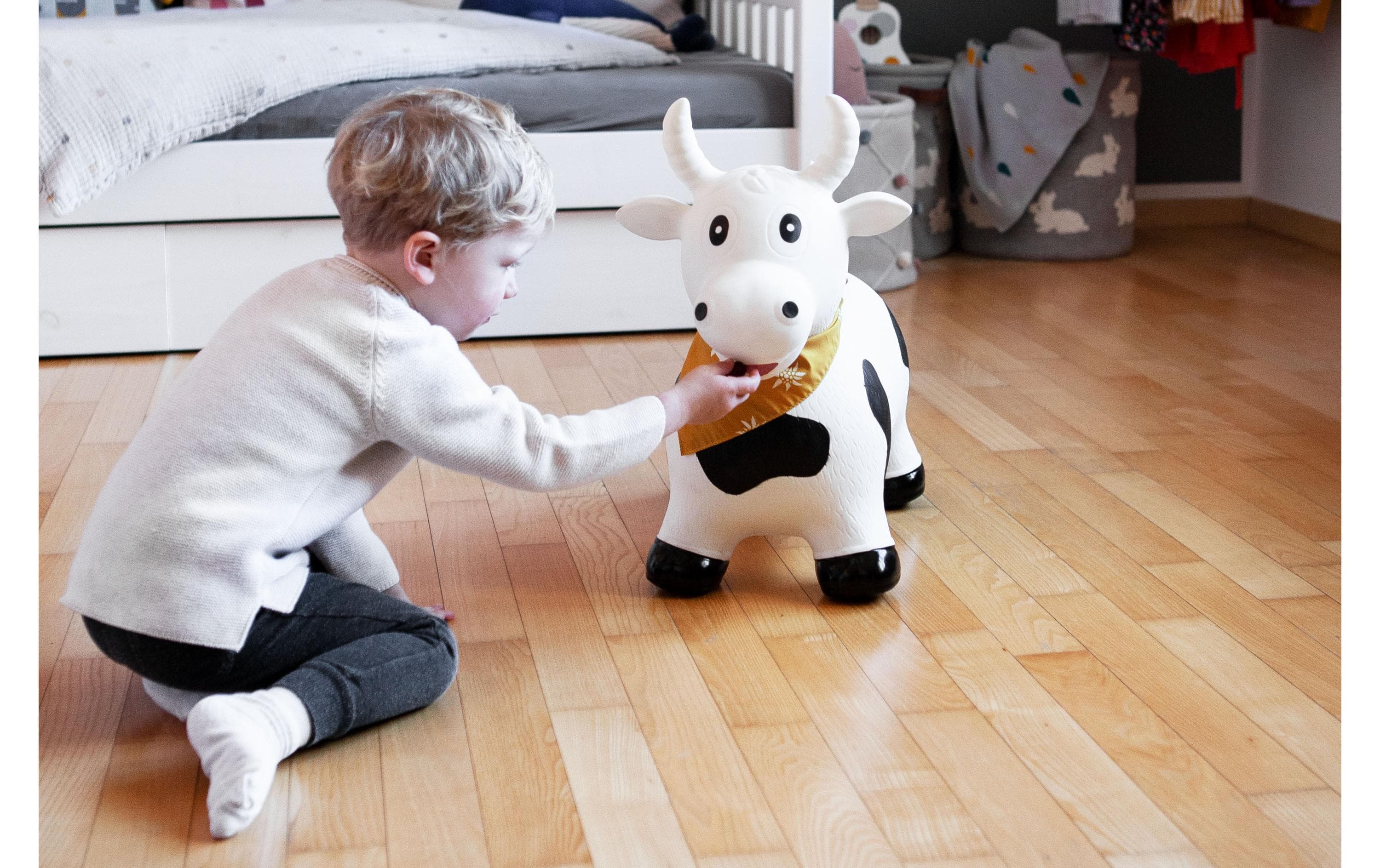 Kindsgut Hüpftier Kuh Kindsgut Hüpftier Kuh