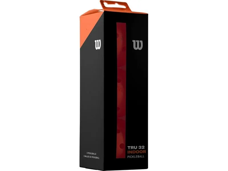 Wilson TRU 32 Indoor 3 Pack Orange Wilson TRU 32 Indoor 3 Pack Orange