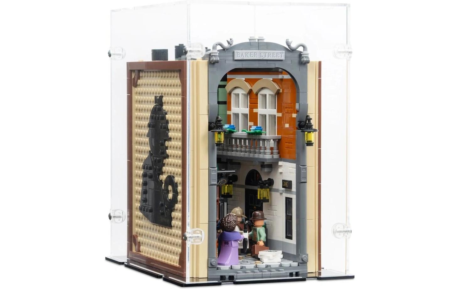 iDisplayit Acryl-Display für LEGO 10351 Sherlock Holmes Bücherstütze